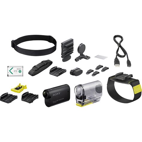 sony hdr asv action cam  wearable kit hdrasvw bh photo