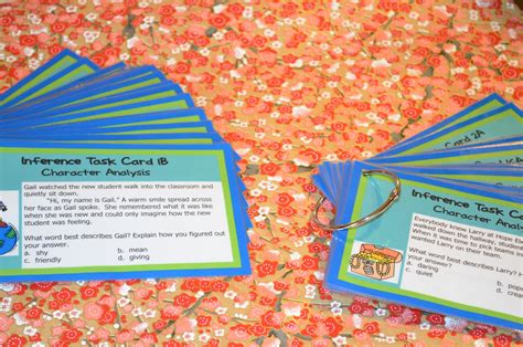 Literacy And Math Ideas Inference Learning Center Games And Task Cards