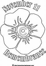 Remembrance Poppies Veterans Template Anzac 11th Colours Leehansen Flanders sketch template