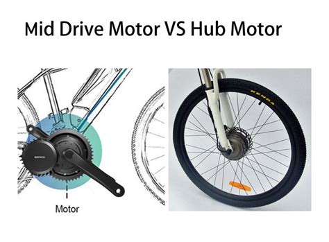bike motor  choose mid drive motor  hub motor