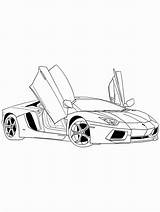 Ferrari sketch template