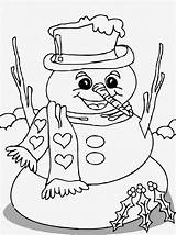 Sneeuwpop Schneemann Ausmalbilder Malvorlage Stemmen Stimmen sketch template