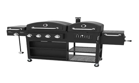 best gas charcoal smoker grill combo of 2019 hot smoker