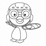 Pororo Coloring Pages Printable Books sketch template