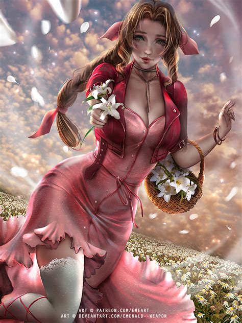 Aerith Gainsborough Final Fantasy Vii Image By Emeart 2929335