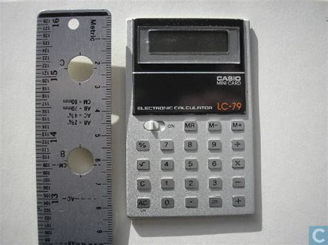 mini card electronic calculator casio lastdodo