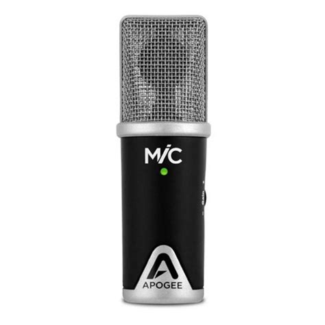 apogee mic usb microfone  ipad iphone  mac na gearmusiccom