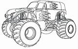 Truck Coloring Pages Mud Template sketch template