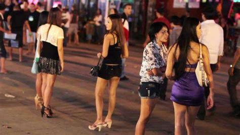 Prostitutes Are Waiting For Costumer In Patong Phuket Thailand