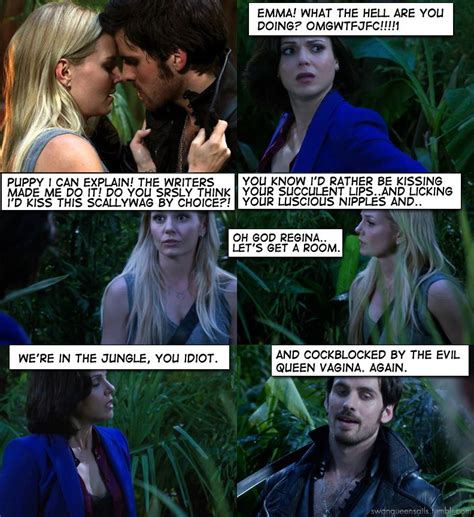 Swan Queen Comics Tumblr Swan Queen Ouat Funny Once Upon A Time Funny