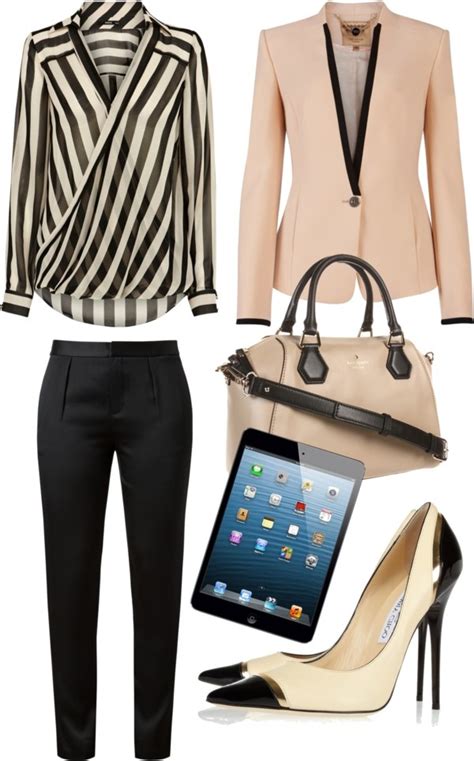 business women modern polyvore combinations 2020 become chic