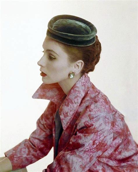 Suzy Parker In Christian Dior Photographed For The