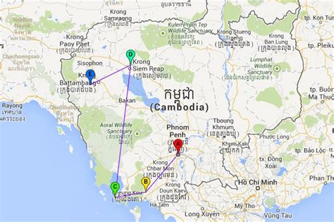 cambodja route de ultieme reisroute van  weken travellustnl
