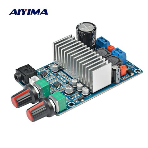aiyima tpa subwoofer amplifier board tpad audio amplifiers  bass output dc