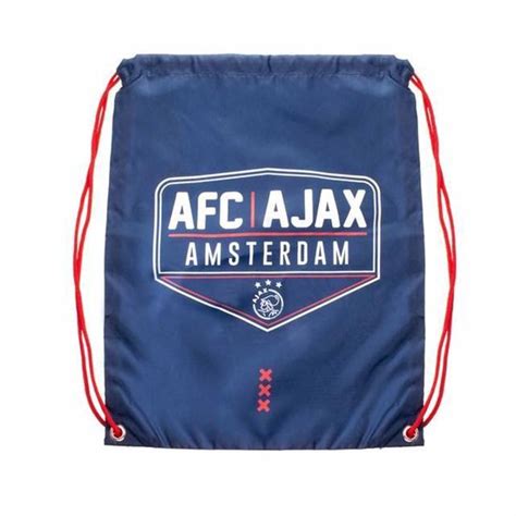 ajax gymtas blauw bolcom