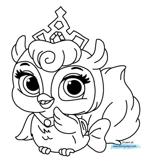 disney pets coloring pages