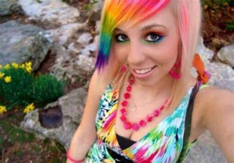 sexy rainbow haired girls nuffy