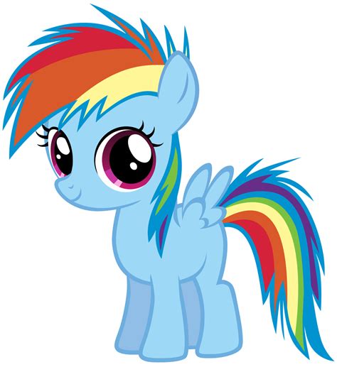 image fanmade young rainbow dashpng   pony friendship