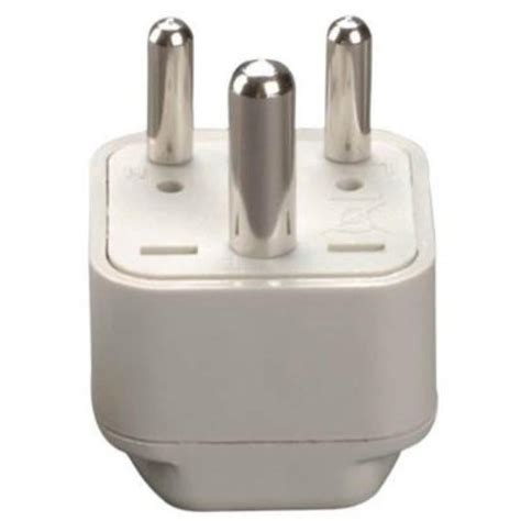 vct vp international universal outlet plug adapter  india  prong travel adapter