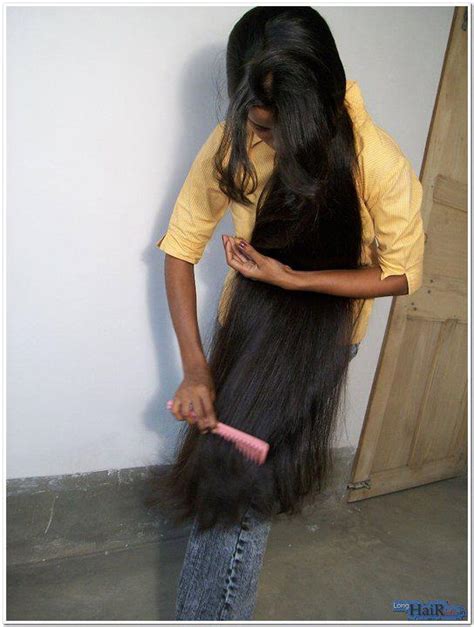 Indian Long Hair Girls Indian Women Combing Out Long