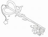 Key Coloring Kairi Pages Blade Kingdom Hearts Line Heart Coloriage Keyblade Tatouages Deviantart Keys Tattoos Tattoo Color Drawings Idées Kids sketch template
