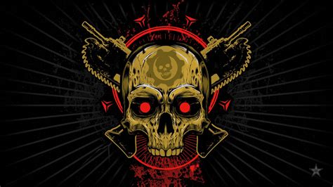 skull gamer wallpapers wallpaper cave