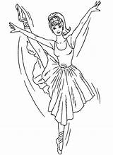 Ballerine Inspirant Jolie Notre Ninyas Colorier Danse sketch template