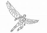 Falcon Captain Printmania sketch template