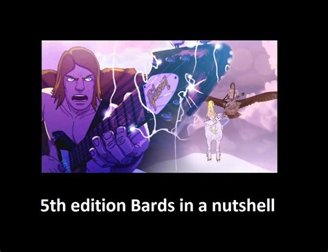 5th Edition Bards Damn Dungeons And Dragons Know