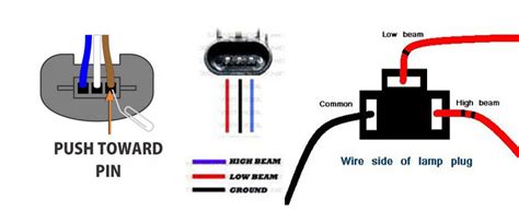 headlight socket wiring diagram  wiring collection