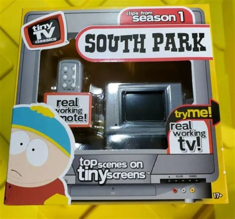 Tiny Tv Classics South Park Edition Real Working Mini Television Toy