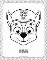Patrol Paw Coloring Chase Head Pages Cartoon Rocky Color Printable Drawings Drawing Characters Print Kids Whatsapp Tweet Email sketch template