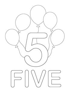 number coloring pages  printables