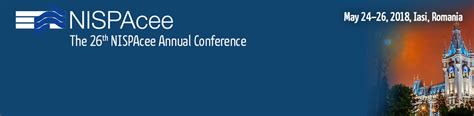 Full Conference Programme Nispacee Information Portal