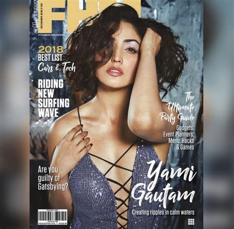 Check Out Yami Gautam Latest Pics From Fhm Special December Issue