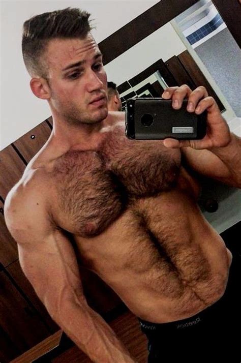 Hunk With Hairy Chest Hairy