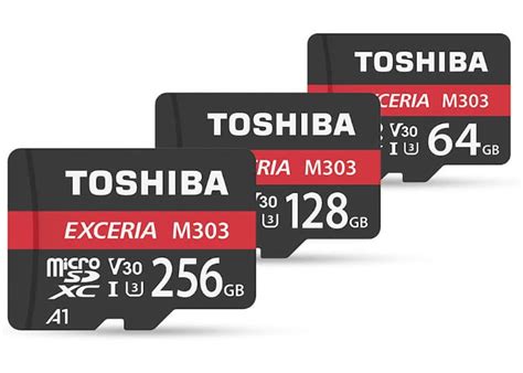 toshiba video speed class    exceria microsdxc cards unveiled geeky gadgets