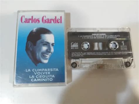 carlos gardel grandes exitos la cumparsita return 1996 ruban cassette