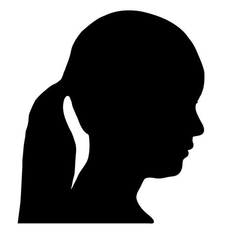 profile face clipart   cliparts  images  clipground