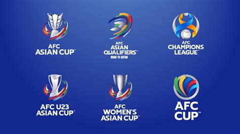 afc launches  range  visual identities   tournaments