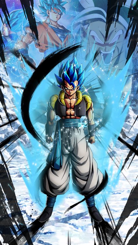 Gogeta Blue Dragon Ball Legends Style By