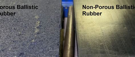 porous   porous ballistic rubber crs ballistic