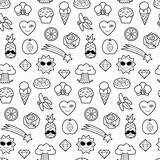 Patches Coloring Aesthetics Appliques sketch template
