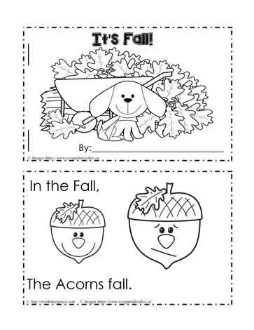 signs  fall pattern worksheets  kindergarten math practice