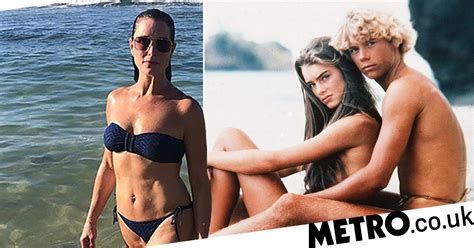 brooke shields reminds us all about the blue lagoon while