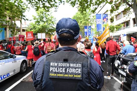 email  nsw police minister protect protest