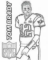Coloring Brady Tom Pages Colts Football Player Printable Print American Sport Nfl Sheets Players Color Topcoloringpages Draw Famous Tombrady Celebrities sketch template