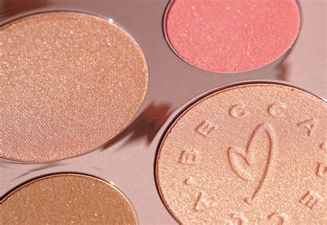 Becca X Chrissy Teigen Glow Face Palette Review Swatches The Beauty