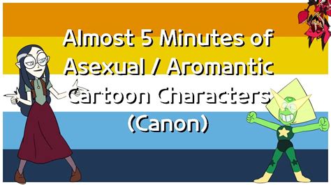5 Minutes Of Asexual Aromantic And Aroace Cartoon Characters Youtube