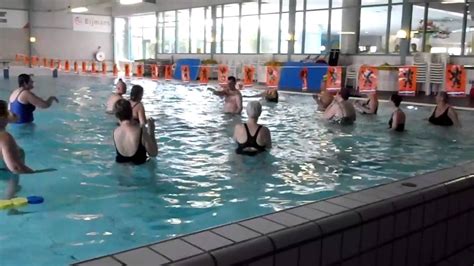 zwembad de meerval  fit senioren club  youtube